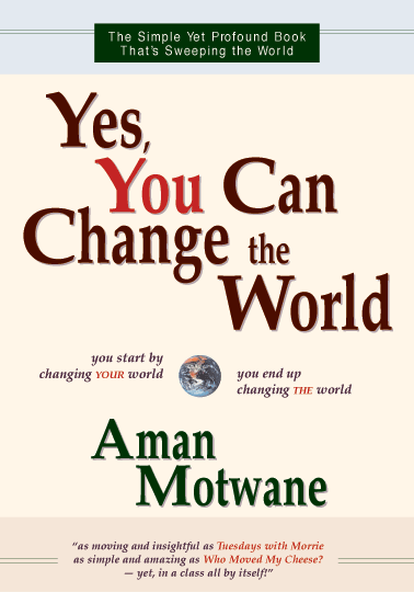 Yes, You Can Change the World - Front Cover